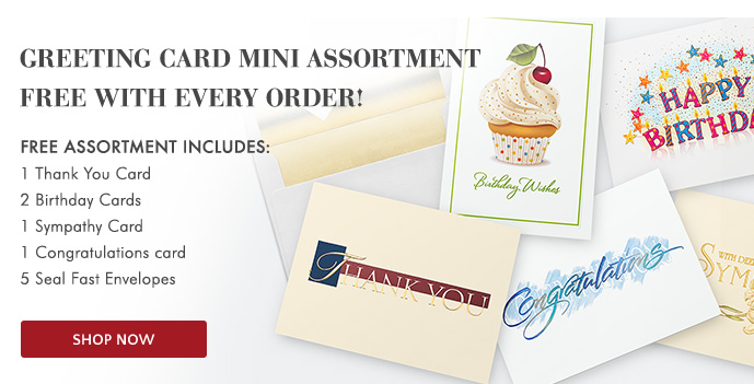 Free Mini Assortment with your order - Shop Holiday Cards