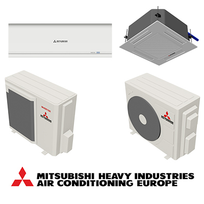 Residential Air Conditioning (RAC) products from Mitsubishi Heavy Industries Air Conditioning Europe
