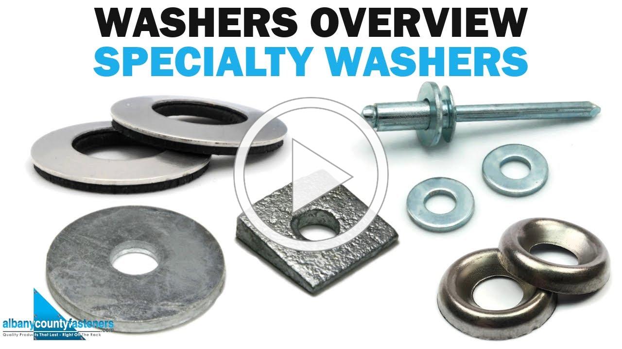 Special Types of Fastener Washers | Fasteners 101