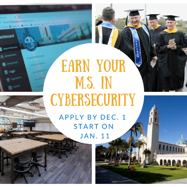Join the Changemakers at USD - Enroll in the MS-Cybersecurity