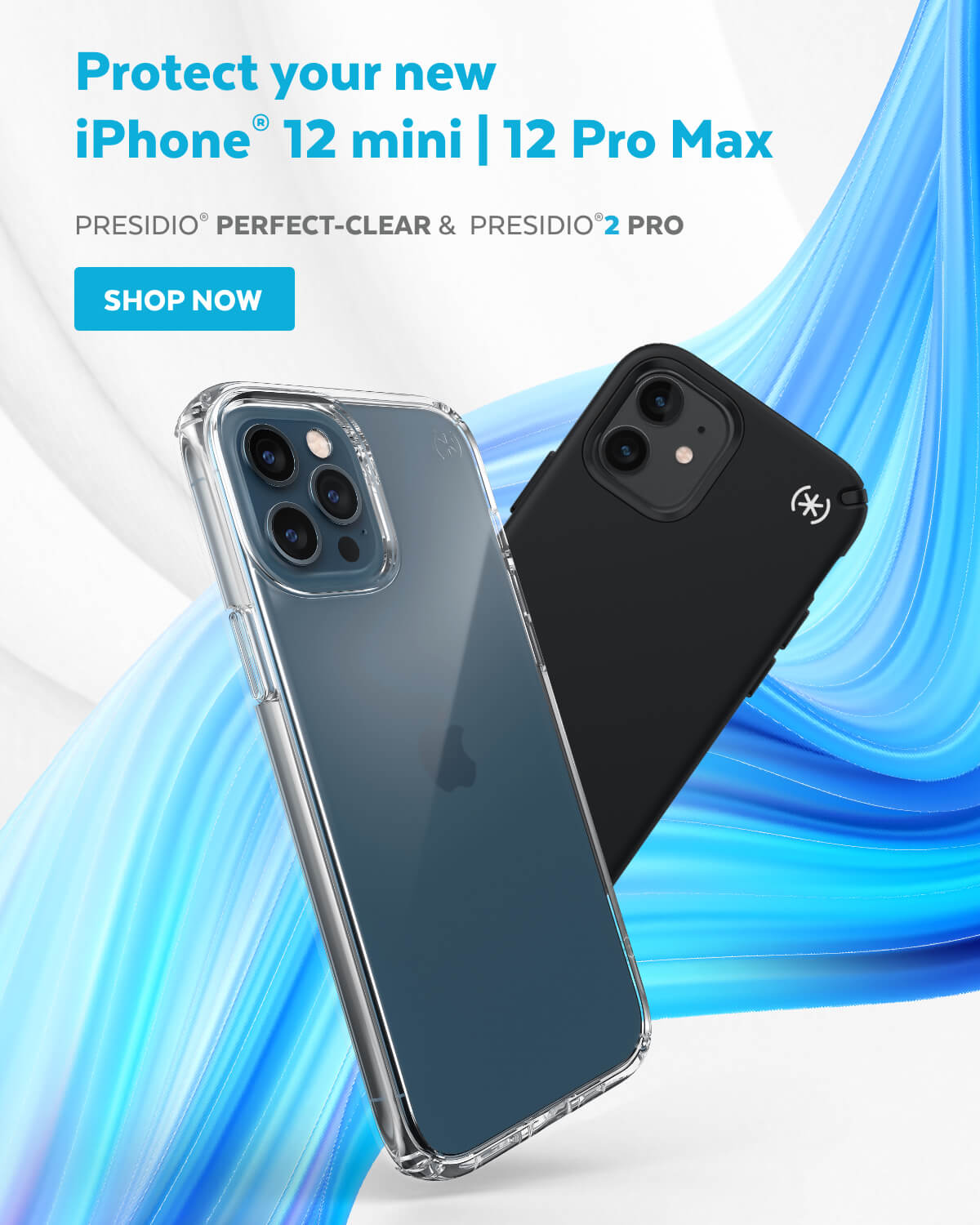 Protect your new iPhone 12 mini or 12 Pro Max. Presidio Perfect-Clear and Presidio 2 Pro. Shop now.