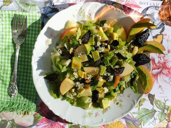 Chopped Avocado Autumn Salad