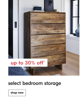 select bedroom storage