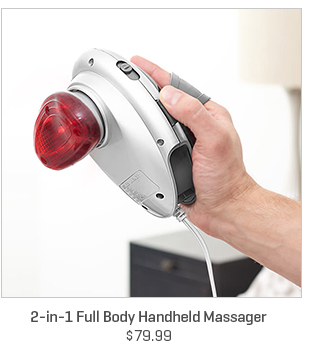 2-in-1 Full Body Handheld Massager