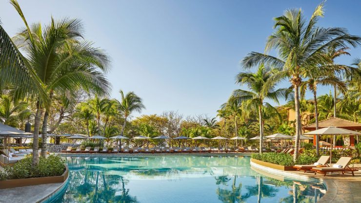 Pool view at Four Seasons Resort Papagayo