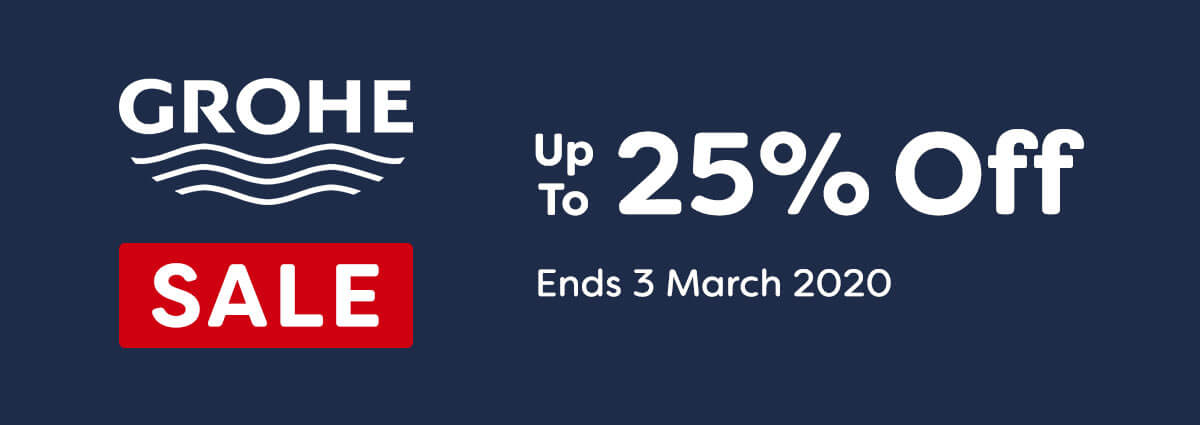 Up to 25% off Grohe