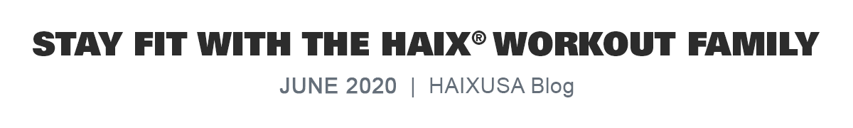 Stay fit at home with HAIX