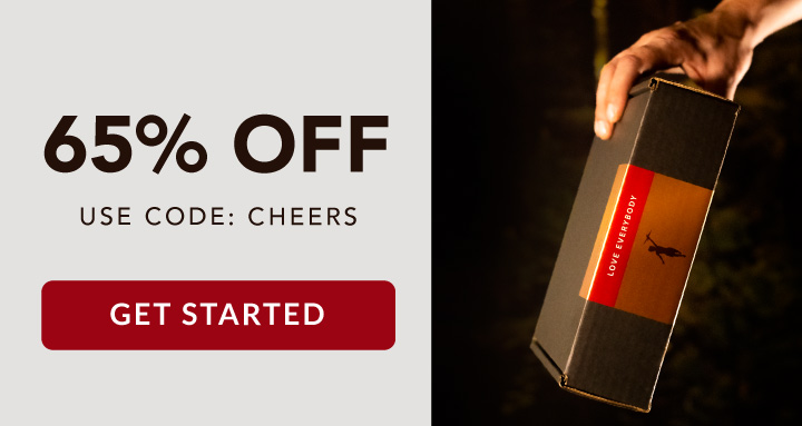 65% Off Use Code: CHEERS