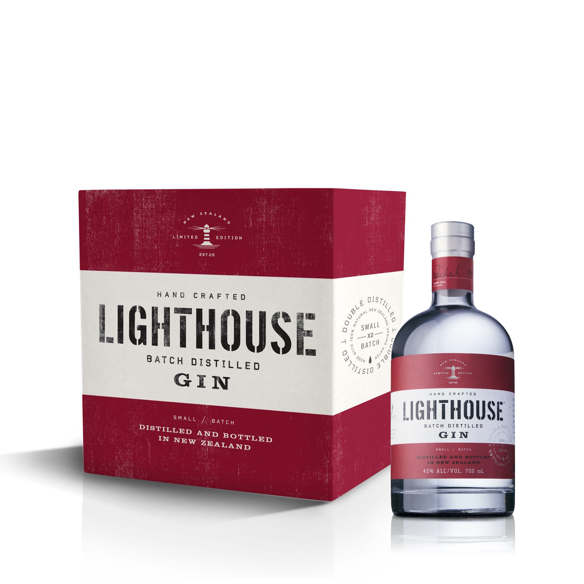 Lighthouse Gin 6 bottles of the 700ml