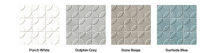 Brewer Decorative Tile Color Options