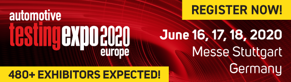Automotive Testing Expo 2020 Europe - June 16, 17, 18, 2020 - Messe Stuttgart, Germany