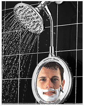 Heated Fog-Free Shower Mirror