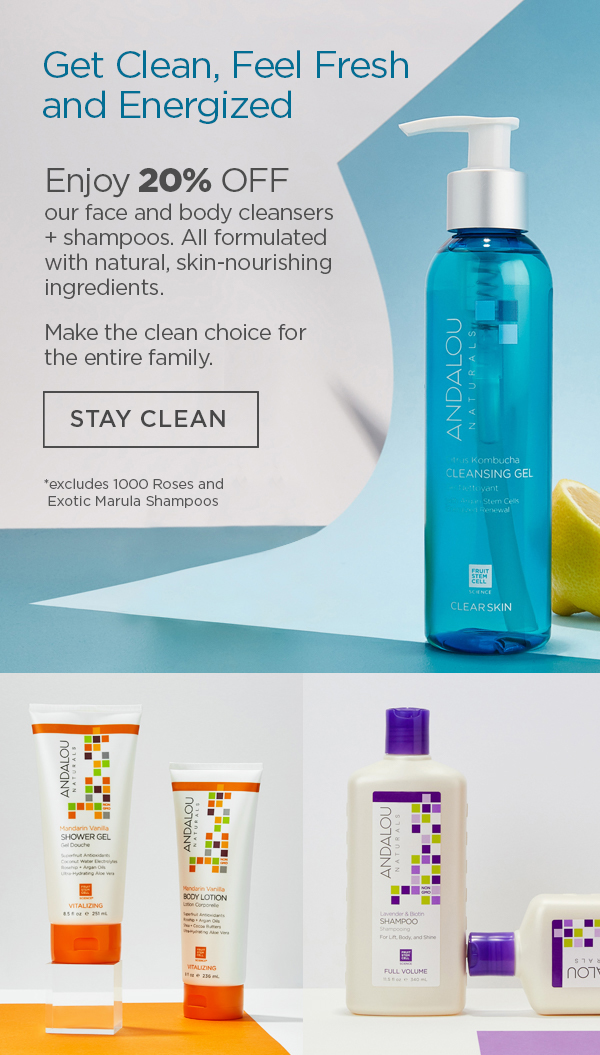 Get Clean with Andalou Naturals