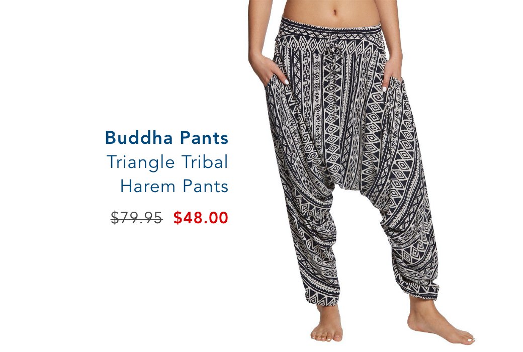 triangle tribal pants