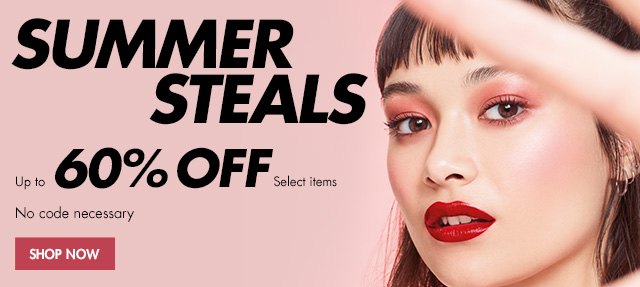 SUMMER STEALS - Up to 60% OFF Select Items through 8/4/2020. No code necessary. 