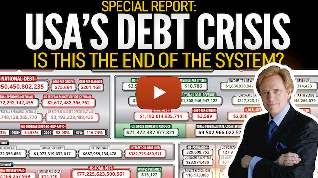 USA''s DEBT CRISIS: Is This The End Of The System?