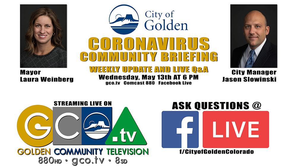 Coronavirus Community Briefing May 13 2020