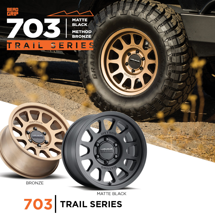 Method Race Wheels 703 trails series wheel