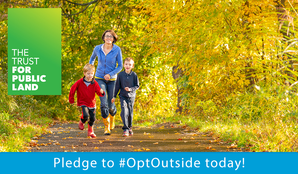 Pledge to #OptOutside today!