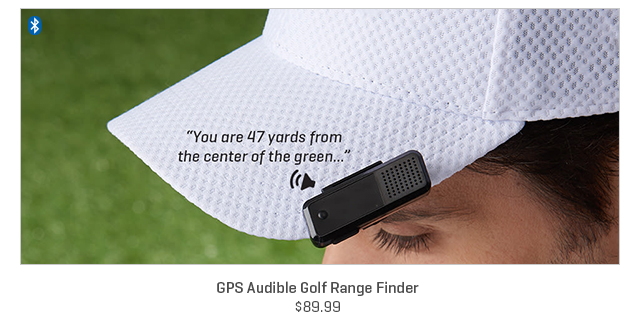 GPS Audible Golf Range Finder