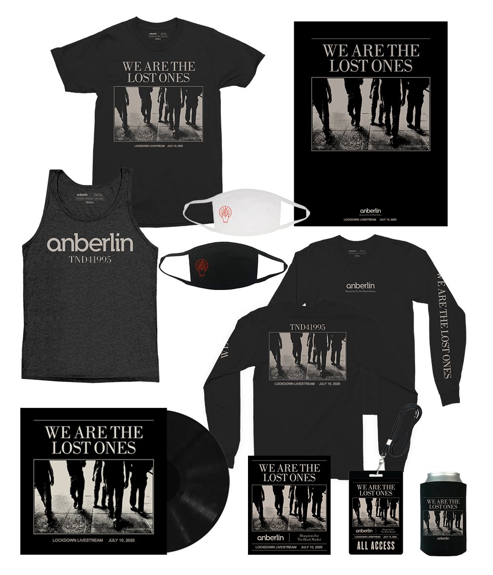 Anberlin We Are The Lost Ones Bundle #10 *PREORDER