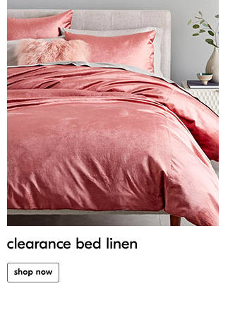 clearance bed linen