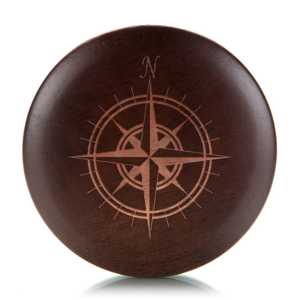 Image of Northcutt Dark Wood Shave Bowl