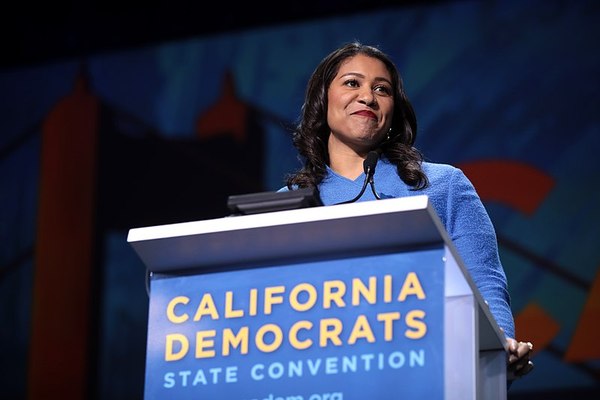 Lawyers and political rivals accused San Francisco Mayor London Breed of failing to rebuke a private company's breakup of a homeless encampment early this month. Last year her city hosted the state Democratic Party convention at the Moscone Center. At the onset of the coronavirus pandemic, the facility became the site of a homeless shelter.
