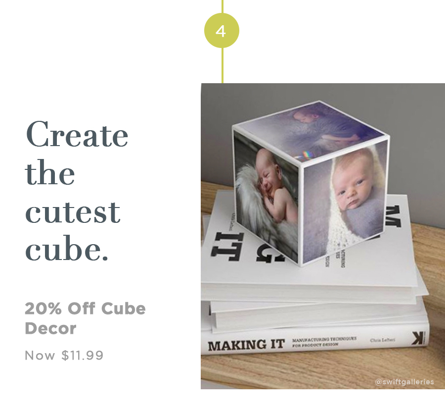 Create the cutest cube. 