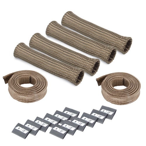 Titanium Protect-A-BootT and Wire Kit - 4 Cylinder