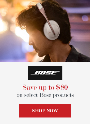 Save up to $80 on select Bose soundbars, speakers, and more