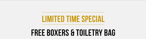 LIMITED TIME SPECIAL