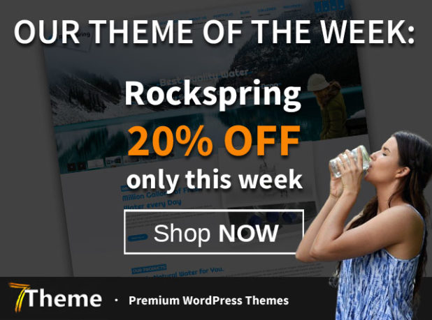 Theme of the Week: Rockspring
only this week 20% off