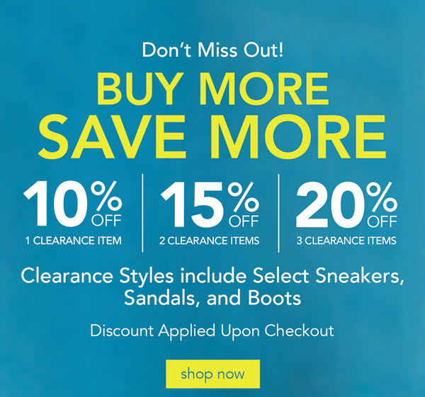 Buy More Save More On Clearance Styles