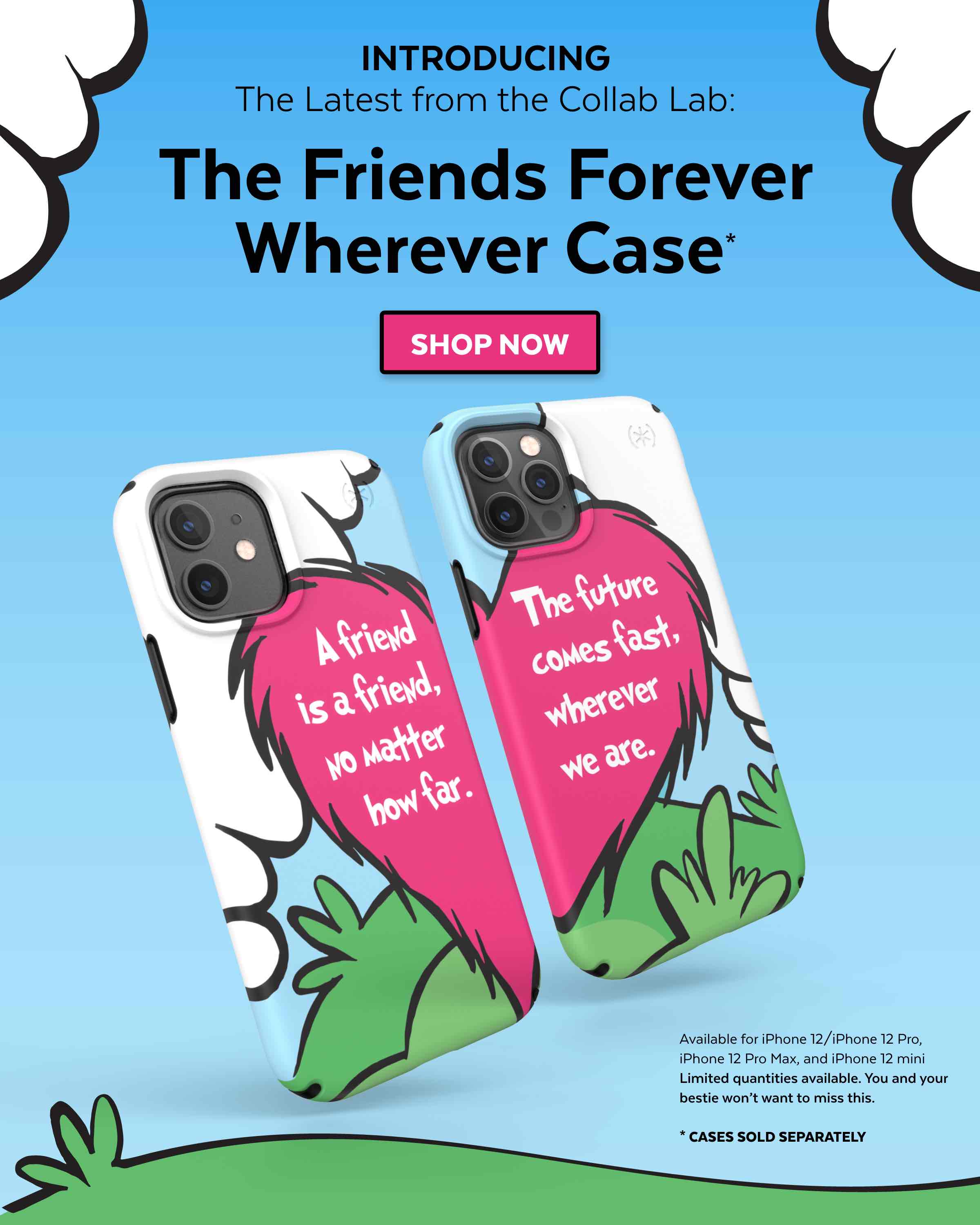 Introducing the latest from the Collab Lab: The Friends Forever Wherever Case. Shop now.