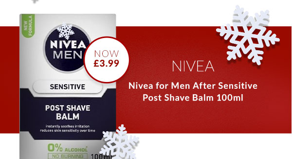 Nivea for Men After Sensitive Post Shave Balm 100ml