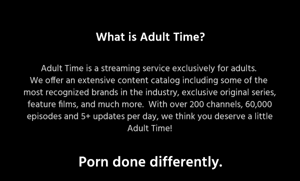 What is AdultTime?
