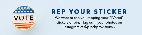 Rep Your I Voted Sticker - tag us on Instagram