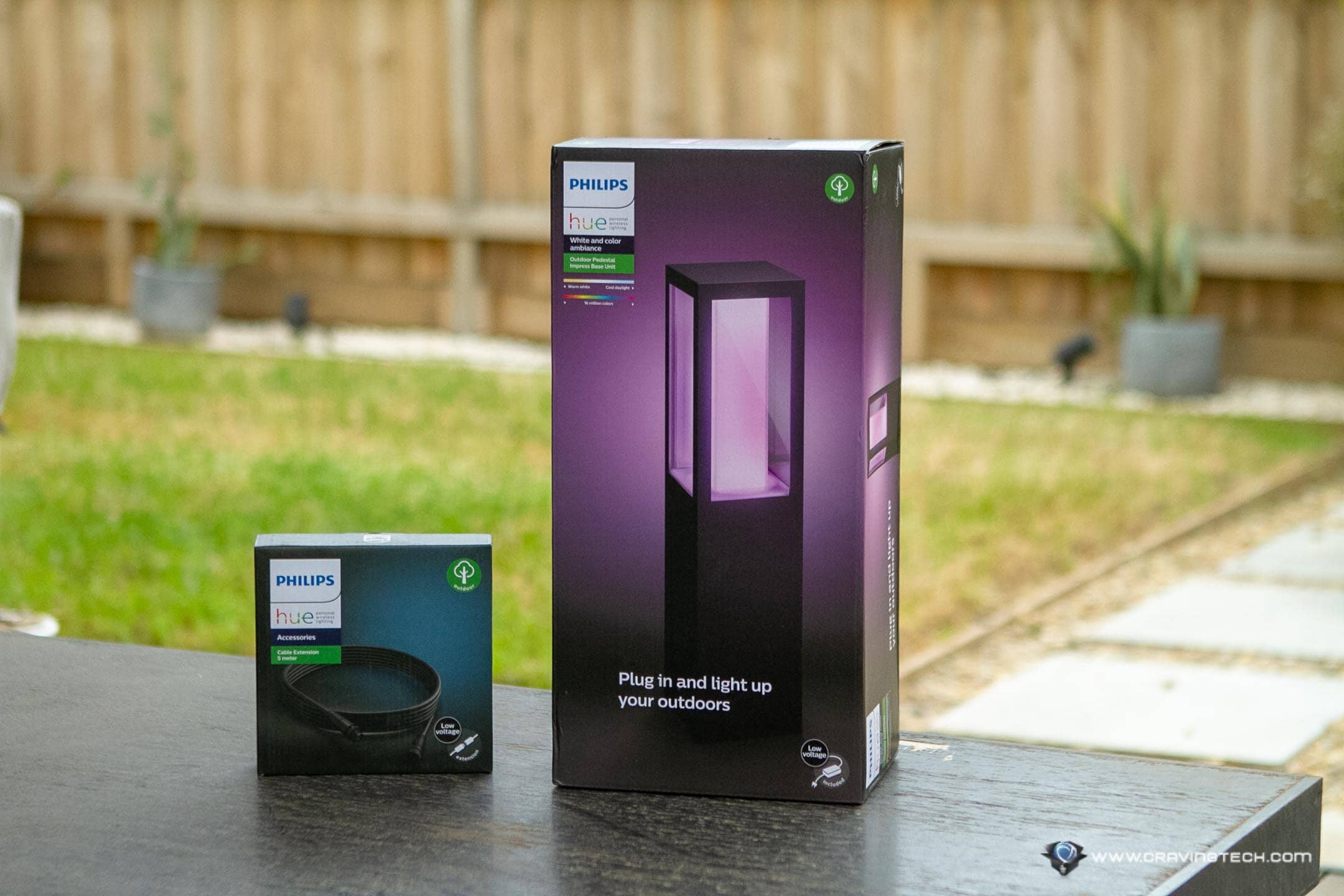 A smart, outdoor light to impress, with Apple HomeKit support - Hue Impress Outdoor Pedestal Light Review