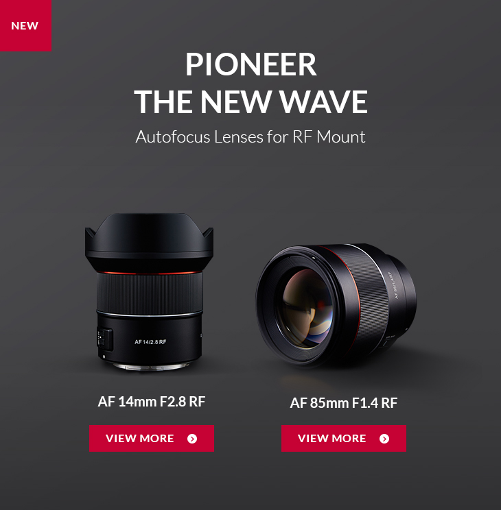 NEW ~ Pioneer the New wave Autofocus Lenses for RF Mount