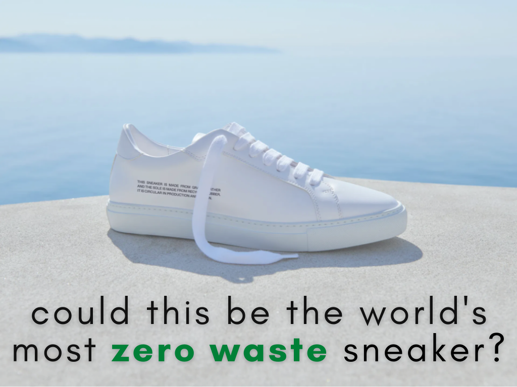 Pangaia Pioneers Zero-Waste Sneakers Made From Plant-Based Grape Leather & Recycled Rubber