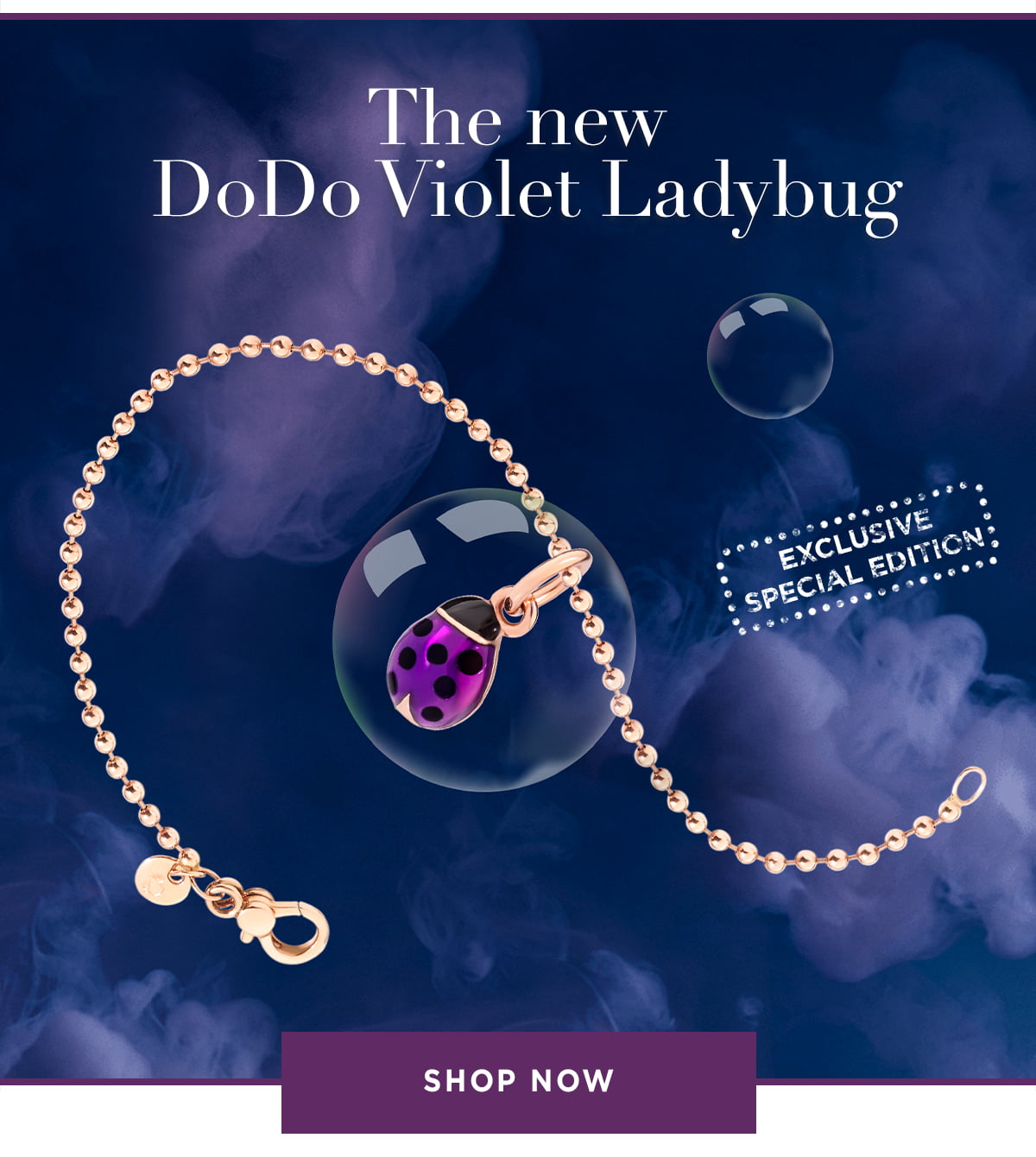 Exclusive New limited-edition Violet Ladybug