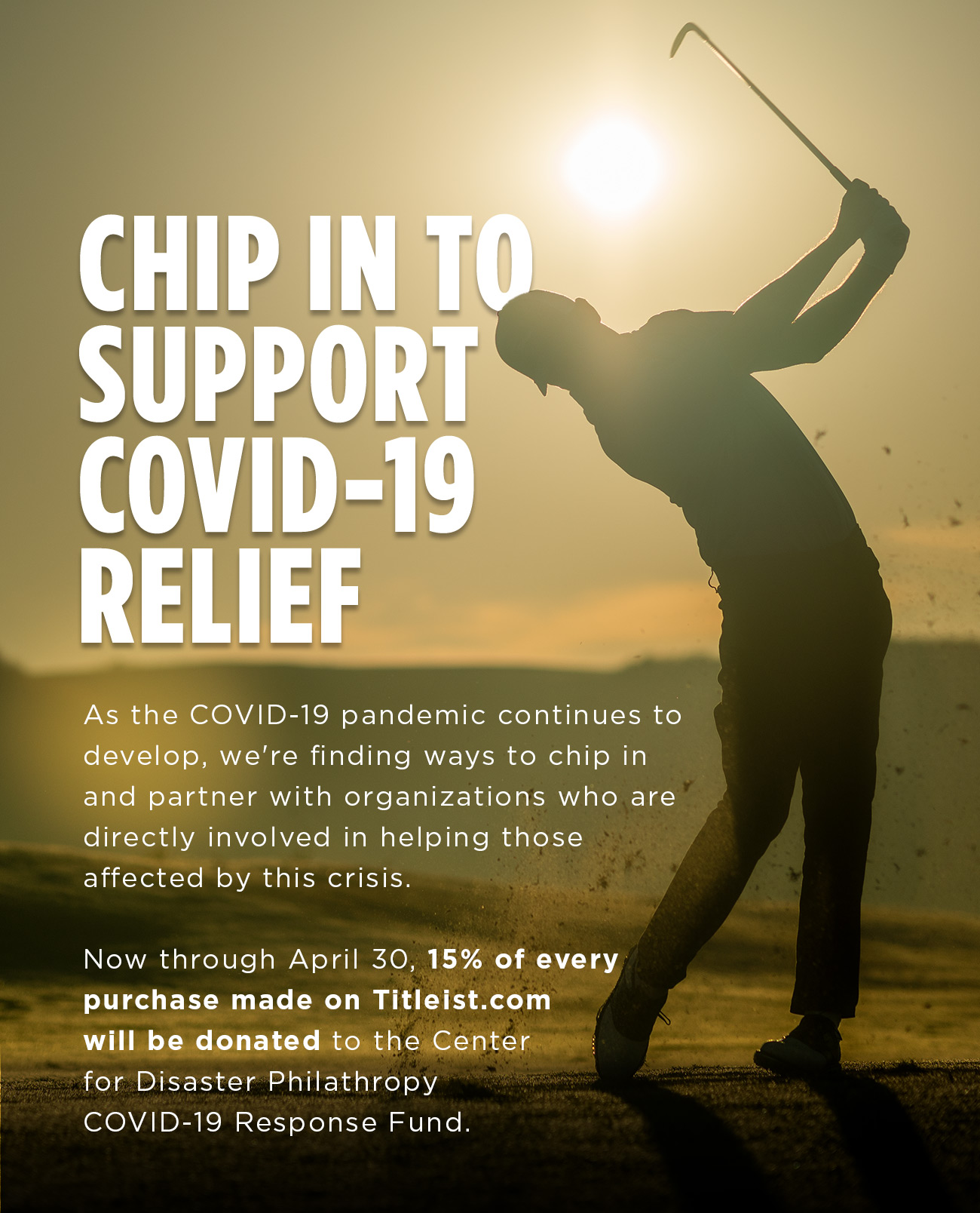 Chip In to Support COVID-19 Relief