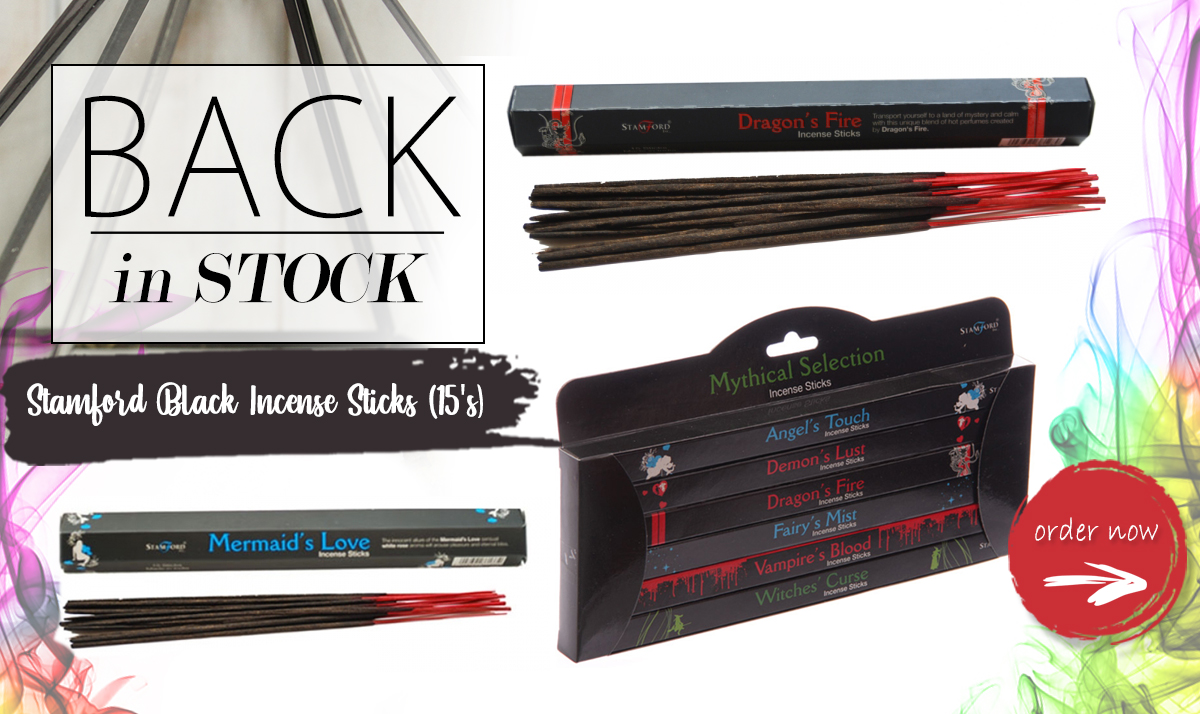 Stamford Black Incense Sticks (15''s)