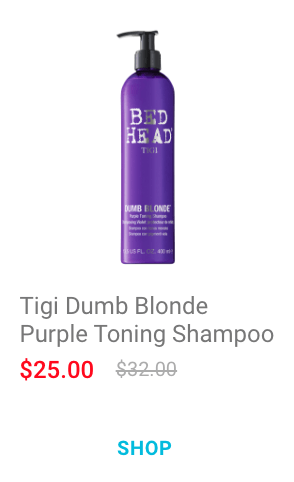 Tigi Dumb Blonde Purple Toning Shampoo 400ml