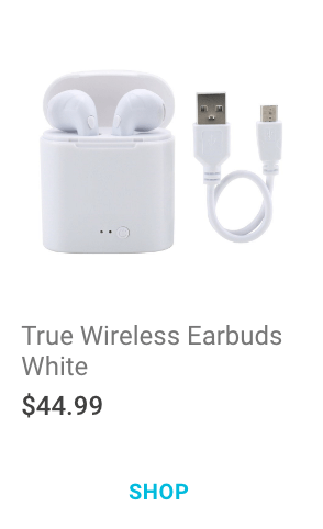 True Wireless Earbuds White