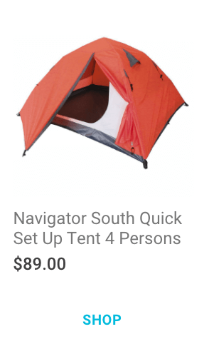 Navigator South Quick Set Up Tent 4 Persons