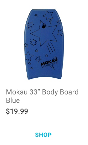 Mokau 33 Body Board Blue