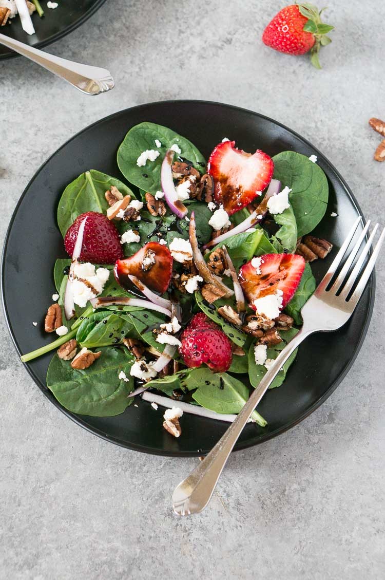strawberry spinach salad recipe
