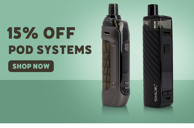 Save on all Pod Systems
